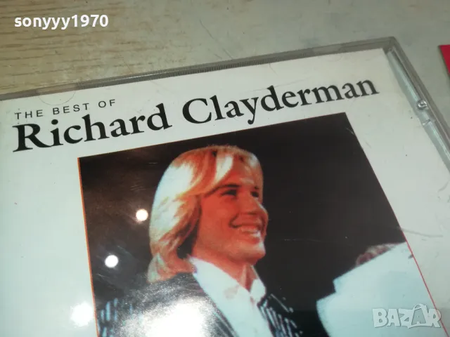 RICHARD CLAYDERMAN CD 2204251647, снимка 5 - CD дискове - 49991229