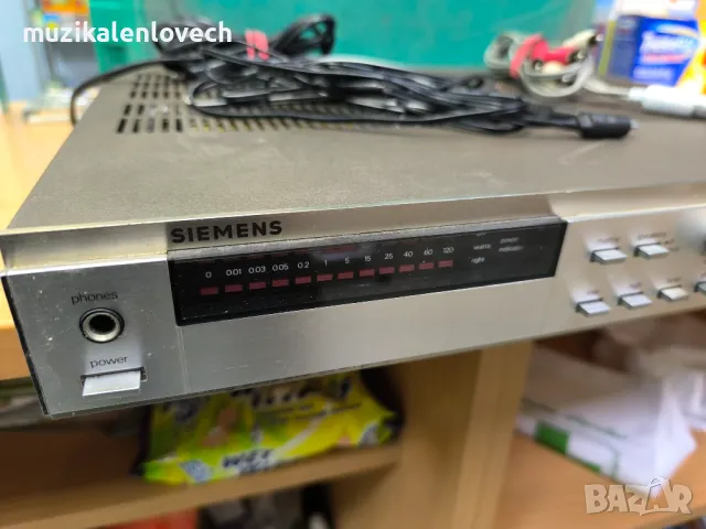 Siemens RV-333 Стерео Усилвател 2 х 50 Wa /made in Germany/, снимка 5 - Ресийвъри, усилватели, смесителни пултове - 47016589