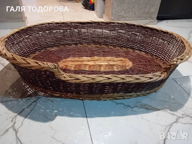 Легло за кучета от ратан, снимка 4 - За кучета - 53056297