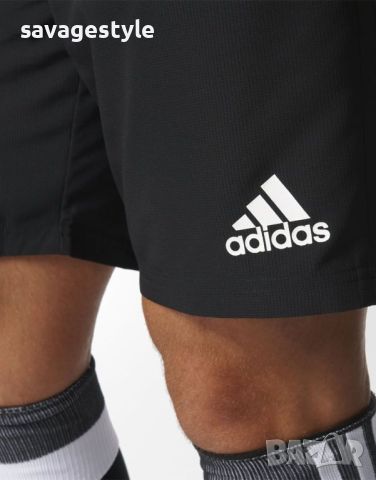 Мъжки къси панталони ADIDAS Woven Shorts Black, снимка 3 - Други - 45760217