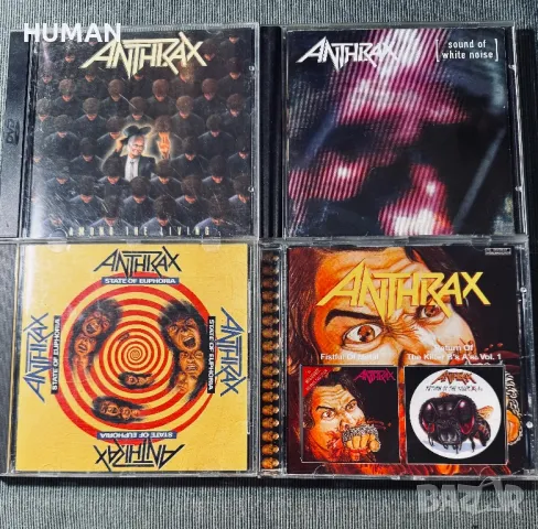 Anthrax - Kreator - D.R.I. , снимка 7 - CD дискове - 50380344