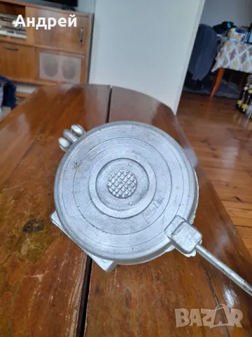 Стар уред,форма за печене на сладки,Орехчета #12, снимка 3 - Други ценни предмети - 50313666