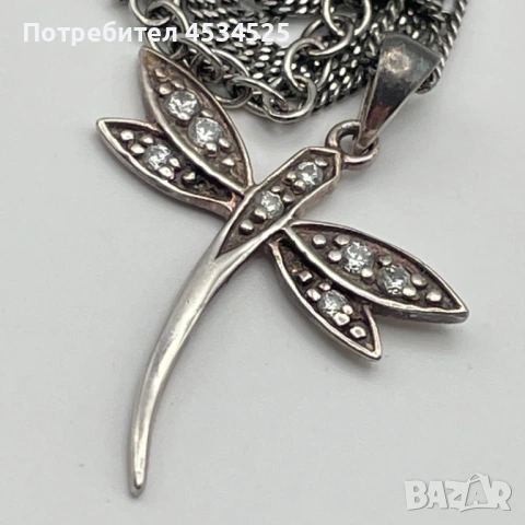 Сребърно колие "Водно конче" – Fiorelli (сребро 925)