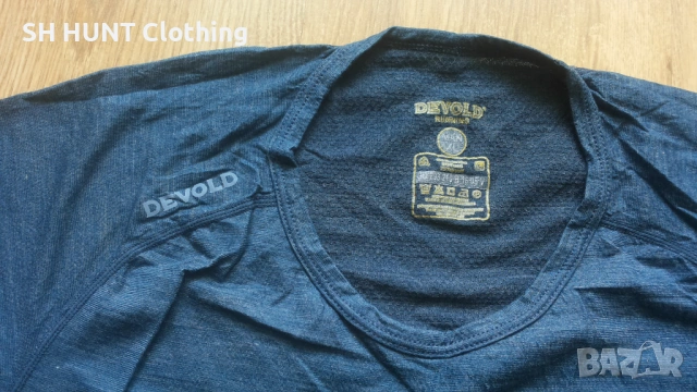 DEVOLD RUNNING T-Shirt 69% Merino Wool размер L / XL тениска 69% Мерино вълна - 2073, снимка 5 - Тениски - 53419550