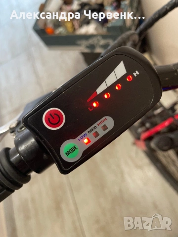 Продавам електрическо колело развиващо 25км в час, снимка 3 - Велосипеди - 54008502