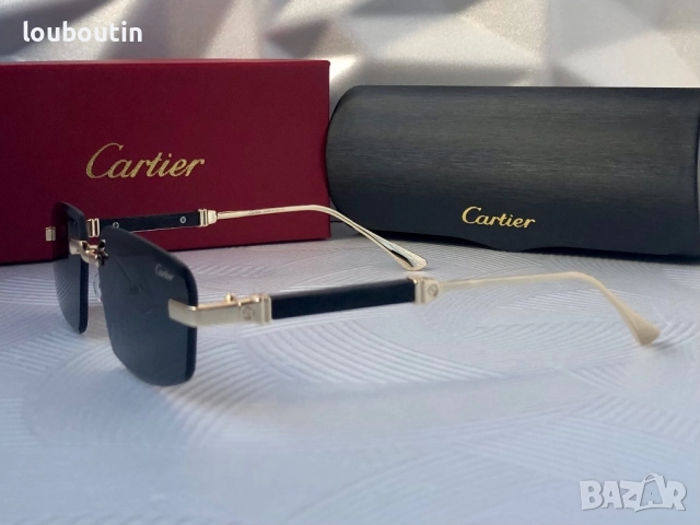 Cartier Мъжки слънчеви очила Cartier 2025, снимка 10 - Слънчеви и диоптрични очила - 51738467