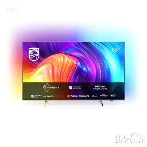 НОВ Телевизор Philips LED The One 65PUS8507/12, 65" (164 см), Smart Android, 4K Ultra HD, Клас G - 2, снимка 2 - Телевизори - 47421703