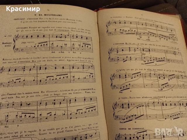 Арлезианец Жорж Бизе ., снимка 2 - Антикварни и старинни предмети - 51197089