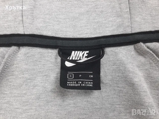 Nike Tech Fleece - Оригинално мъжко горнище размер S, снимка 7 - Спортни дрехи, екипи - 48912517