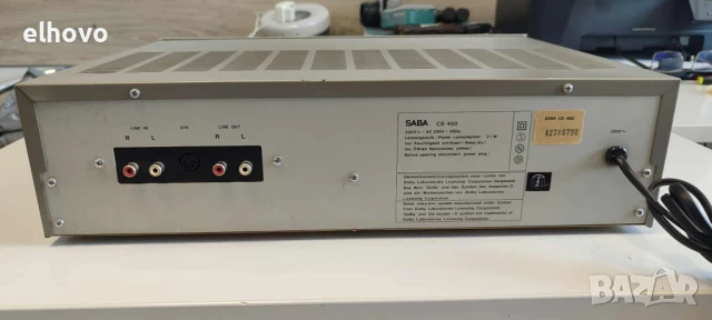 Дек Saba CD 450, снимка 5 - Декове - 51362881