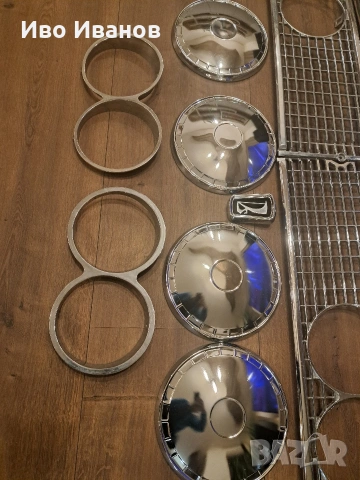 Предна решетка лада,ваз 2103,2101,21011,21013,тасове, лайсни купе, емблема., снимка 11 - Части - 53326097