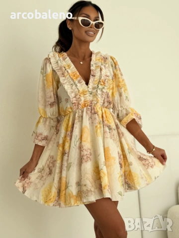 Елегантна дамска рокля, 3цвята , снимка 3 - Рокли - 53939581