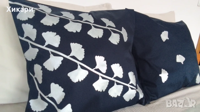 Ръчно рисувани декоративни калъфки от сатениран памук, снимка 17 - Декорация за дома - 50786415