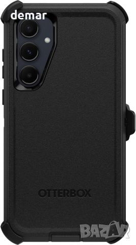 Калъф OtterBox Defender за Samsung Galaxy A55 5G, удароустойчив, ултра здрав, черен, снимка 5 - Калъфи, кейсове - 45373567