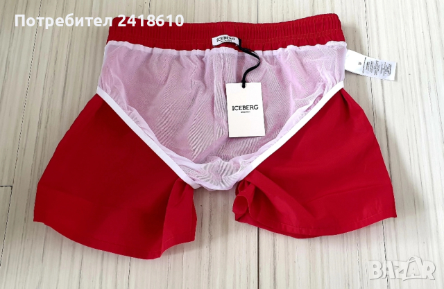 Iceberg  Swimwear Print Mens Size M НОВО! ОРИГИНАЛ! Мъжки Бански!, снимка 15 - Бански - 54220730