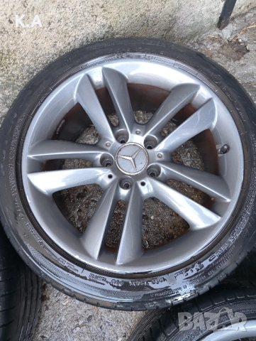Джанти 17 Mercedes Benz Спорт пакет, снимка 4 - Гуми и джанти - 51597818