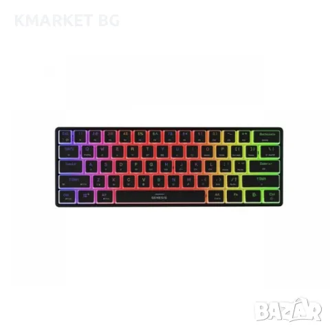 Genesis Mechanical Gaming Keyboard Thor 660 G2 Wireless RGB Геймърска Клавиатура, снимка 4 - Калъфи, кейсове - 49361140