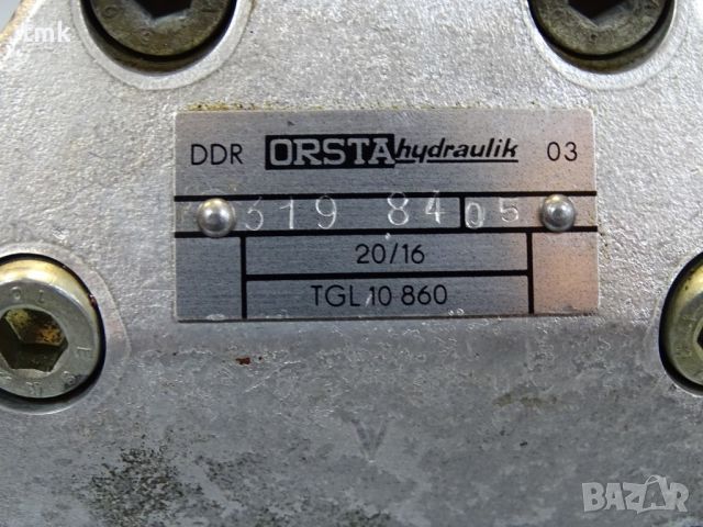 Хидромотор ORSTA 20/16 TGL-10860, снимка 4 - Резервни части за машини - 45727763