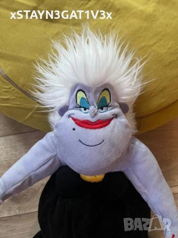 Оригинална плюшена играчка от Disney store - Ursula, снимка 2 - Плюшени играчки - 53994060