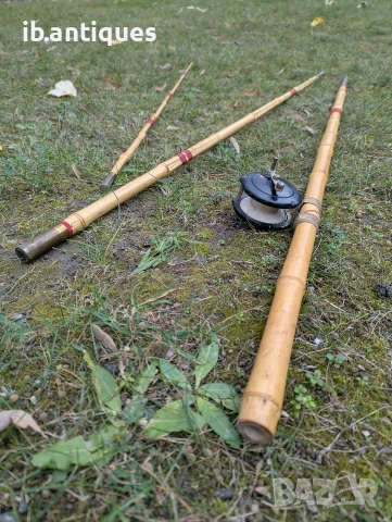 Стара бамбукова въдица , снимка 3 - Въдици - 52774974
