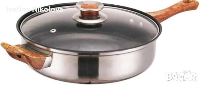 Кухненски комплект за готвене с охлаждащи дръжки, 12 части, снимка 3 - Съдове за готвене - 52477246