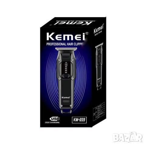 Машинка за подстригване Kemei с голям капацитет на батерията / Батерия: Литиево йонна / Време за зар, снимка 9 - Машинки за подстригване - 45790492