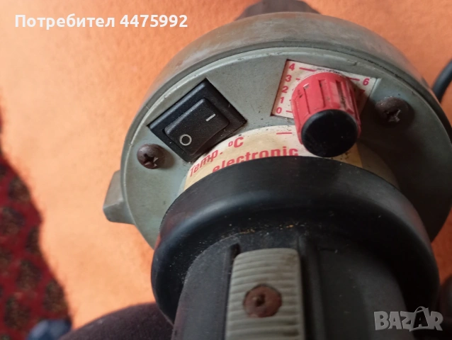 Поялник с топъл въздух , снимка 3 - Други инструменти - 53210653