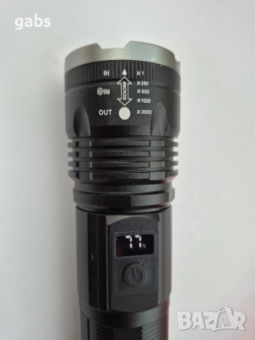 Мощен лазерен фенер POLICE BX-SP37,FLASH LIGHT,2000m, снимка 6 - Къмпинг осветление - 52479209