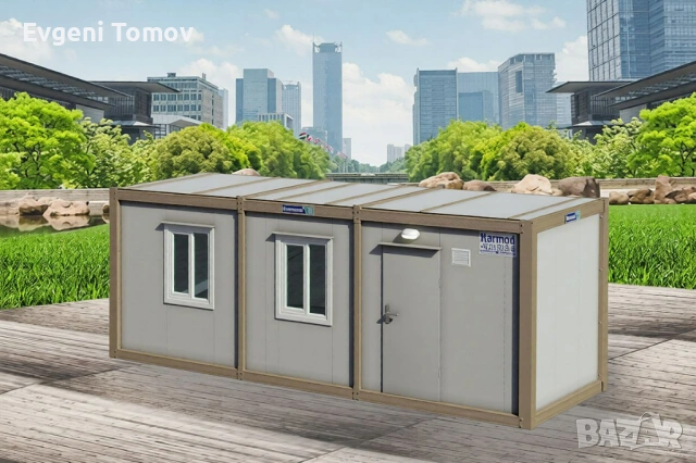 Контейнер със санитарен възел, снимка 3 - Други стоки за дома - 53781558