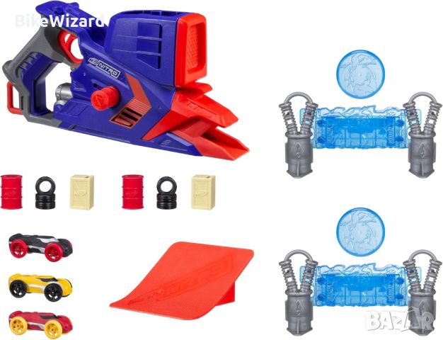 Nerf Nitro FlashFury Chaos c0788 игра с колички НОВО, снимка 5 - Коли, камиони, мотори, писти - 46793791