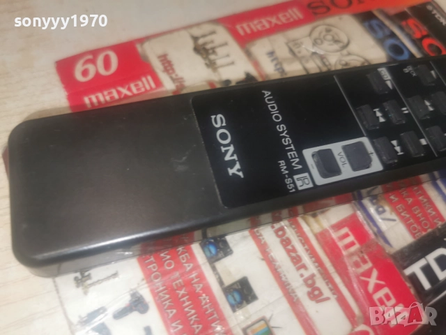SONY RM-S51 AUDIO REMOTE-ВНОС SWISS 2512251852, снимка 13 - Ресийвъри, усилватели, смесителни пултове - 52899106