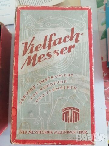 Ретро, бакелитов, немски  мултимер, снимка 5 - Антикварни и старинни предмети - 46486444
