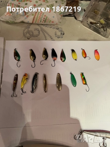 Воблери,блесни ,и силикони за риболов, снимка 4 - Такъми - 43002134