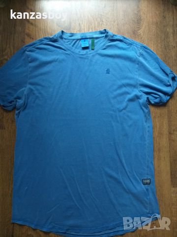 G-STAR LASH R TEE - страхотна мъжка тениска Л, снимка 5 - Тениски - 45456032