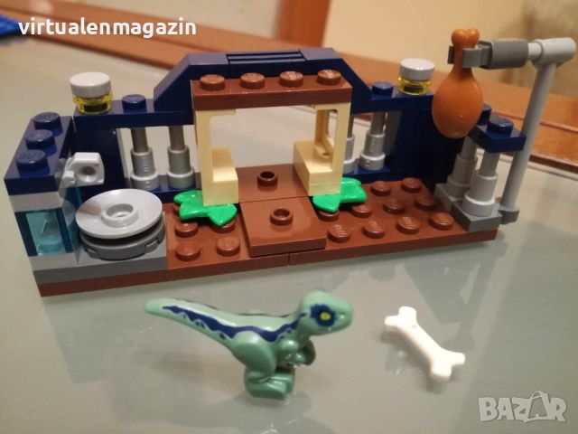Конструктор Лего - Lego Jurassic World 30382 - Baby Velociraptor Playpen polybag, снимка 2 - Конструктори - 45688134