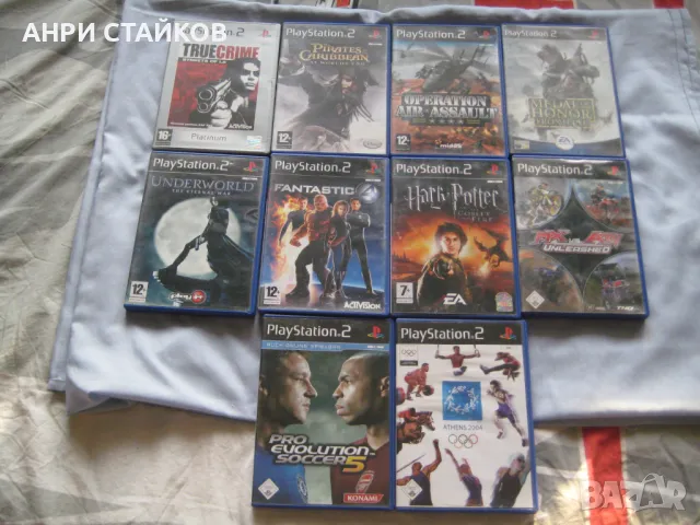 Продавам оригинални игри за Playstation2, снимка 1 - Игри за PlayStation - 35220543