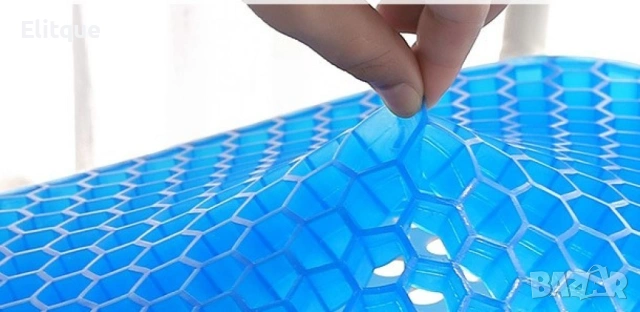 Ортопедична гел възглавница за стол Egg Sitter 🪑, снимка 5 - Възглавници - 53226707