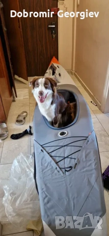 Надуваем dropstitch каяк ITWIT X500 + неопренова шприцка, снимка 8 - Водни спортове - 53811025