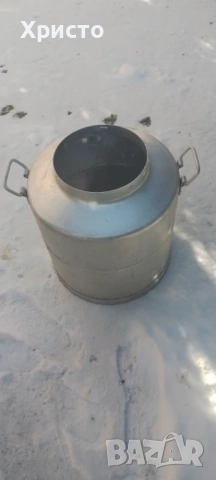 Алуминиев гюм за мляко 40 литра