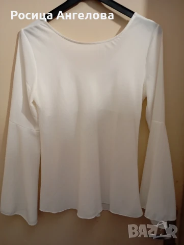 Нова Vincent Croce спортно елегантна дамска италианска блуза , снимка 3 - Блузи с дълъг ръкав и пуловери - 51290488