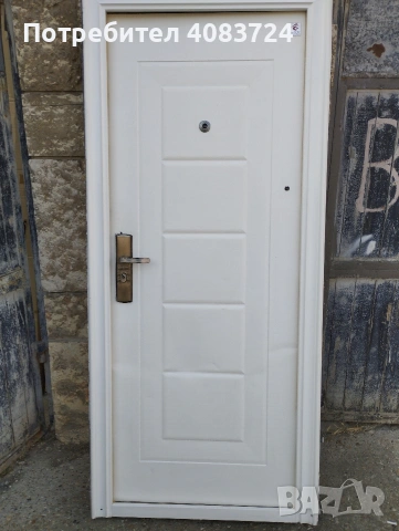 метална блиндирана врата