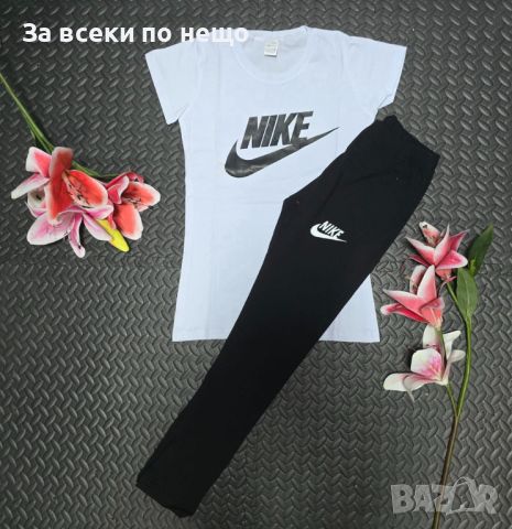 Дамски спортен екип тениска и клин Nike - Различни цветове, снимка 3 - Спортни екипи - 46739194