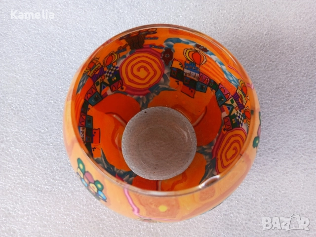 Поставка за свещ с уникален дизайн, снимка 2 - Декорация за дома - 51474310