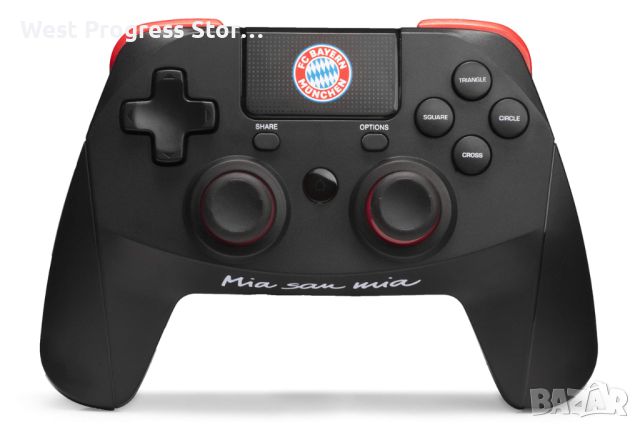 Официално лицензиран FC Bayern Munich Bluetooth геймпад, снимка 1 - Аксесоари - 45523962