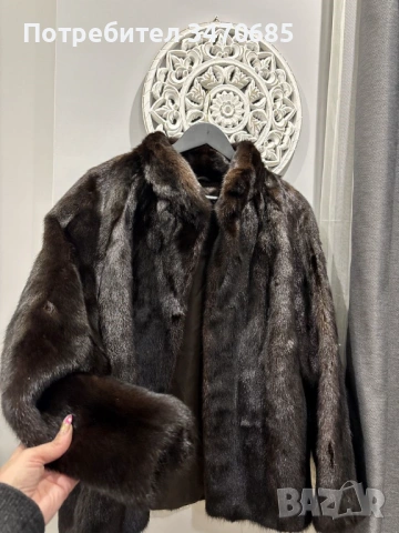 ПАЛТО НОРКА ЕСТЕСТВЕН КОСЪМ