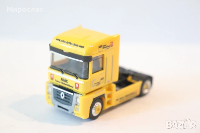 HERPA H0 1/87 RENAULT MAGNUM ВЛЕКАЧ МОДЕЛ КАМИОН, снимка 3 - Колекции - 50698799