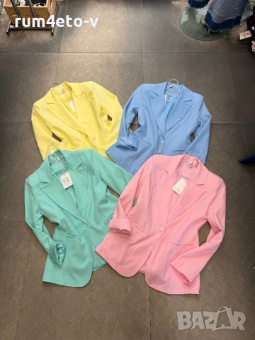 Класическо сако в 4 цвята 