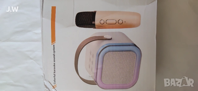 Преносим Bluetooth караоке високоговорител K12 с безжичен микрофон, снимка 4 - Bluetooth тонколони - 54225941
