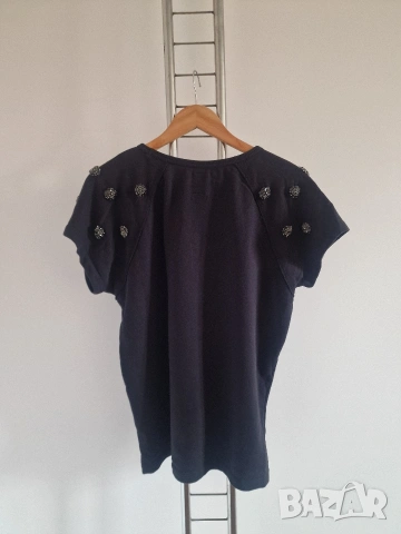 Страхотна дамска блуза с къс ръкав REPLAY размер S/ M , снимка 5 - Тениски - 54001656