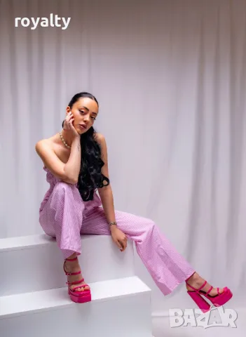 Розов дамски комплект , снимка 2 - Спортни екипи - 50049099